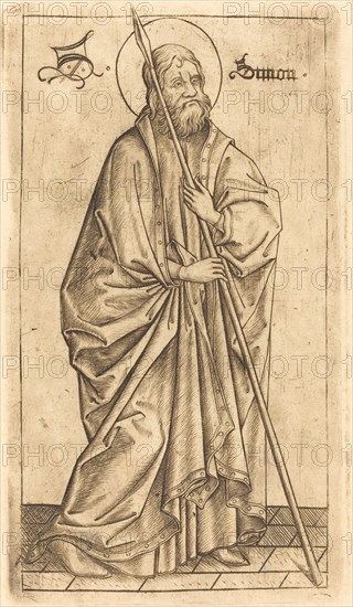 Saint Thomas (?) or Saint Simon (?), c. 1470/1480.