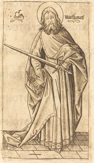 Saint Paul (?) or Saint Matthew (?), c. 1470/1480.
