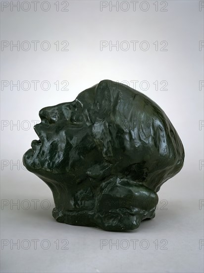 Head of Sorrow, 1882; enlarged 1889-1904/cast 1954.