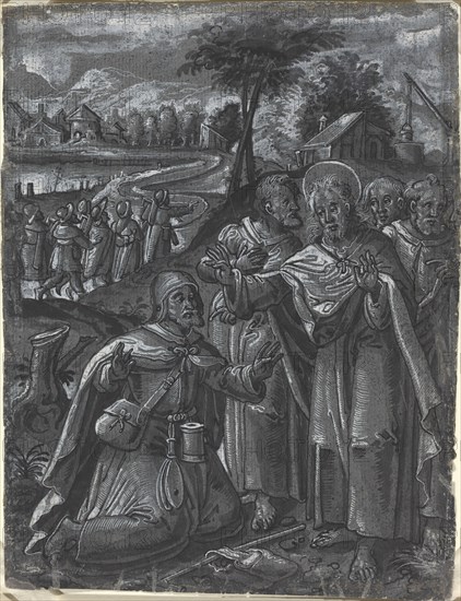 Christ Disputing with the Doctors [recto], c. 1600.