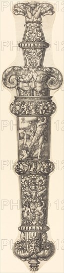 Design for a Dagger Sheath with Cain and Abel, 1539.