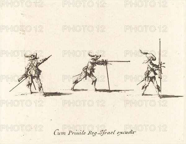 Taking the Firing Position with the Musket, 1634/1635.
