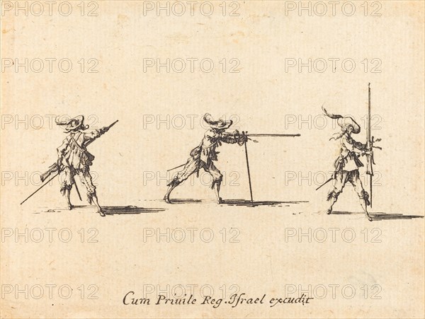 Taking the Firing Position with the Musket, 1634/1635.