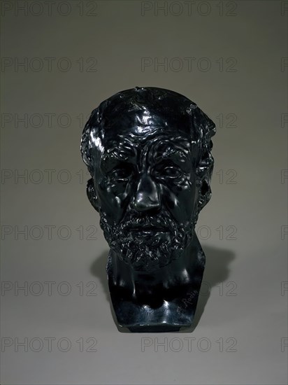 Mask of The Man with a Broken Nose, 1864, cast by 1928.