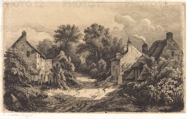 Le chemin de Garens (The Road to Garens), published 1849.