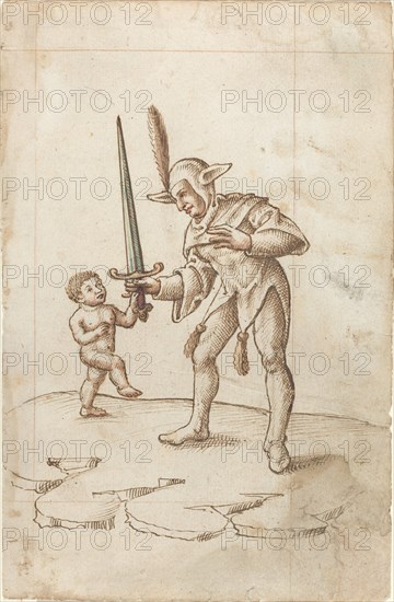 Turn aside the Sharp Sword [fol. 44 recto], c. 1512/1515.