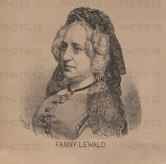 Writer Fanny Lewald (1811-1889), 1879. Private Collection.