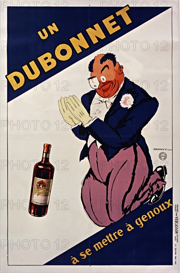 Un Dubonnet à se mettre à genoux , 1932. Private Collection.