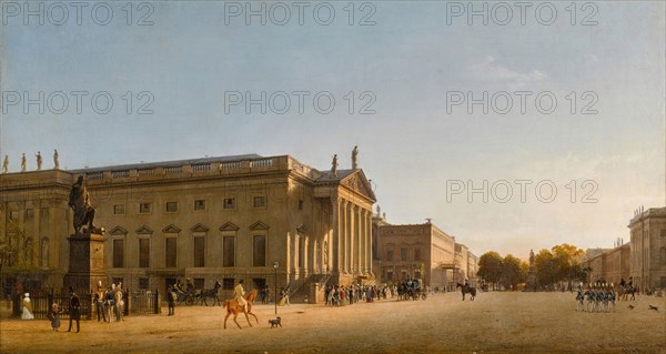 The Royal Opera, Unter den Linden, 1845. Private Collection.