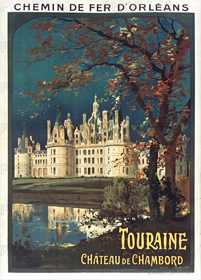 Chemin de fer d'Orléans. Touraine, 1900s. Private Collection.