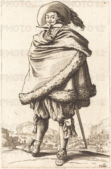 Noble Man Wrapped in a Mantle Trimmed with Fur, c. 1620/1623.