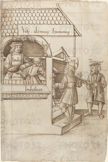 Do Not Sit on the Grain Measure [fol. 12 recto], c. 1512/1515.
