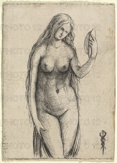Nude Woman Holding a Mirror (Allegory of Vanitas), c. 1503/1504.