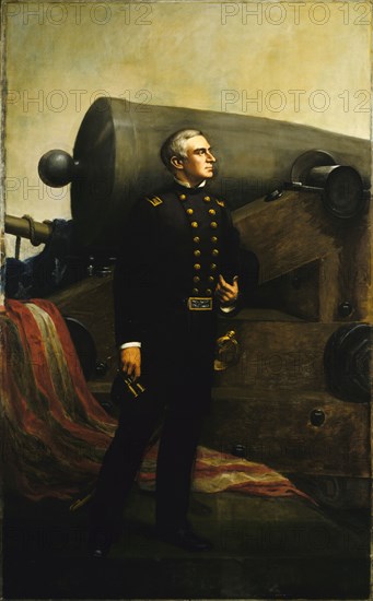 The First Gun at Fort Sumter (Major Robert Anderson), (ca. 1861?)