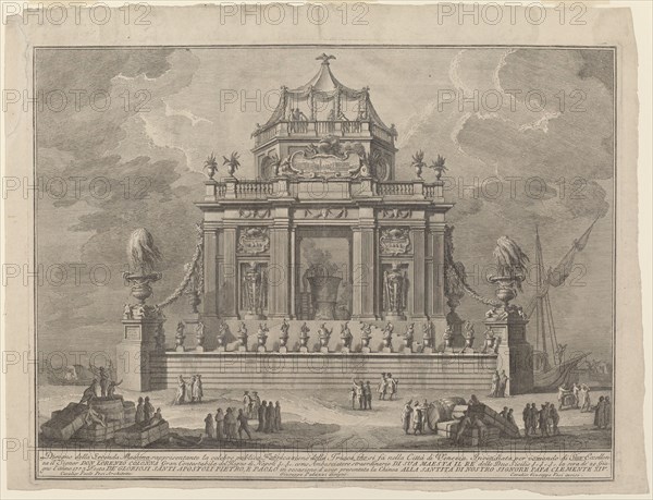 The Preparation of Theriac in Venice, for the "Chinea" Festival, 1773.