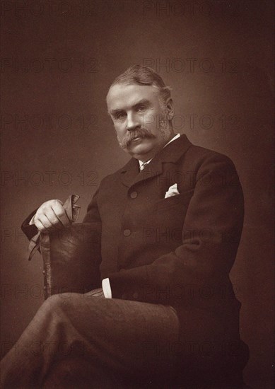 Portrait of Sir William Schwenck Gilbert (1836-1911). Private Collection.