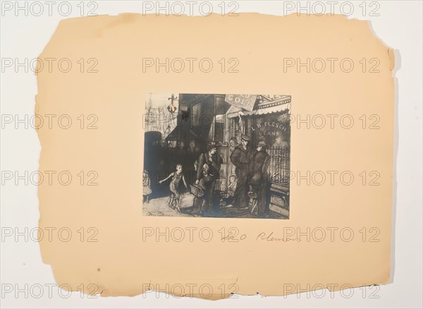 (Scenes from the Lives of the People, Portfolio) (Untitled), c. 1905-1906.