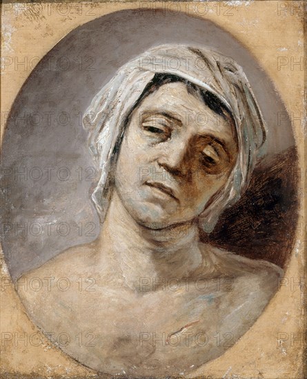 Marat assassiné, ca 1794. Found in the collection of Musée Carnavalet, Paris.
