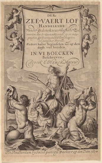 Title Page, 1634. Creator: Willem Basse.