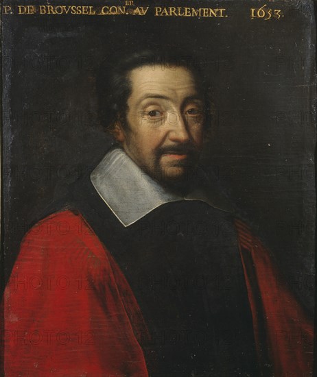 Portrait of Pierre Broussel (1576-1654), 1653. Creator: Anonymous.