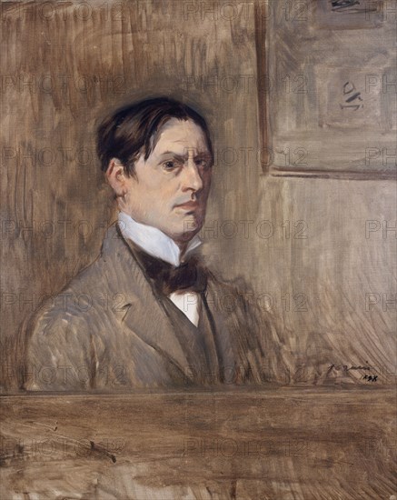 Self-Portrait, 1898. Creator: Forain, Jean-Louis (1852-1931).
