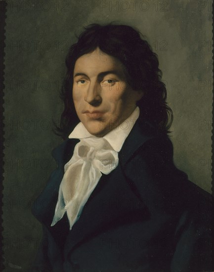 Portrait of Camille Desmoulins (1760-1794), c. 1790. Creator: Anonymous.