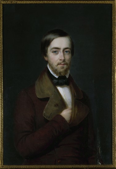 Portrait of the poet Joseph Méry (1798-1866), c. 1830-1840. Creator: Anonymous.