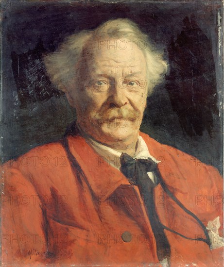 Portrait of Nadar (Felix Tournachon) (1820-1910), 1890. Creator: Mita, Georges-Léopold (1871-1904).