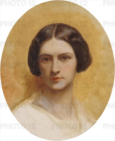 Portrait of Cornélia Marjolin-Scheffer, c. 1850. Creator: Scheffer, Ary (1795-1858).