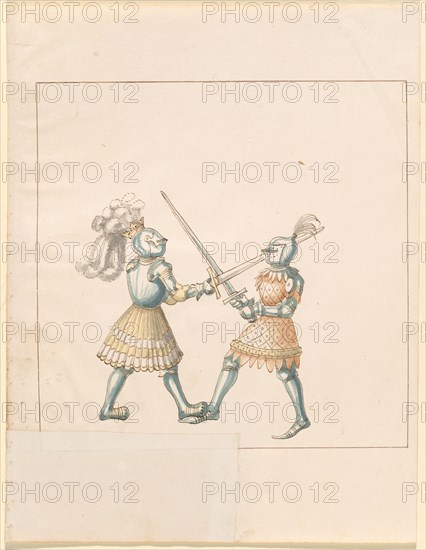 Freydal, The Book of Jousts and Tournament of Emperor Maximilian I: Combats...Plate 158, c1515. Creator: Unknown.