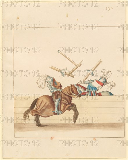 Freydal, The Book of Jousts and Tournament of Emperor Maximilian I: Combats..., Plate 118, c1515. Creator: Unknown.