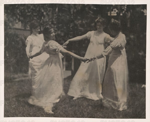 Susan Hannah Macdowell, Unidentified Girl, Elizabeth Macdowell, and Possibly Mary Macdowell..., c. 1 Creator: Thomas Eakins.