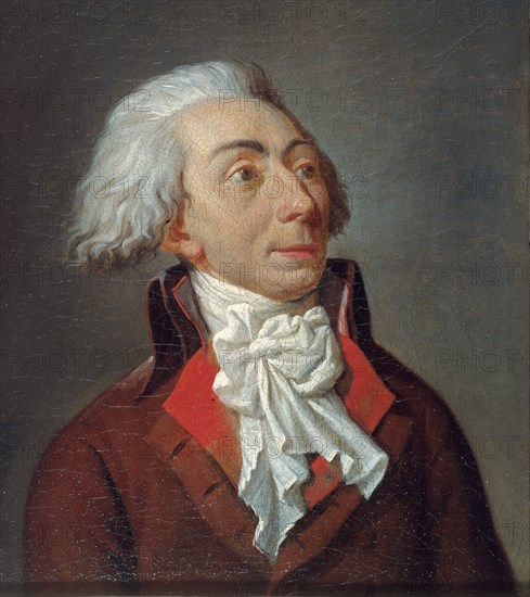 Portrait of Louis-Michel Le Peletier, Marquis de Saint-Fargeau (1760-1793), c. 1793. Creator: Garneray, Jean François (1755-1837).