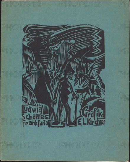 Ludwig Schames Frankfurt a M Grafik E L Kirchner (Ludwig Schames Frankfurt a M..., 1919/1920. Creator: Ernst Kirchner.