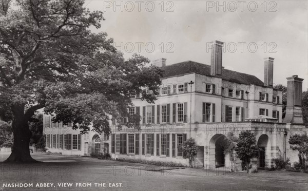 Nashdom Abbey, view from the east, c1950. Creator: Unknown.