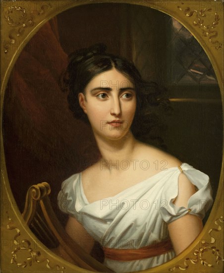 Portrait of the opera singer Giuditta Pasta (1798-1865), as Desdemona..., 1825. Creator: Anonymous.