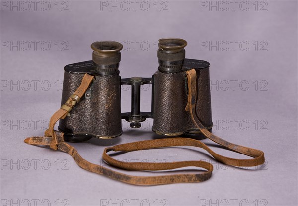 Binoculars used by Peter L. Robinson, Sr. during World War I, ca. 1917. Creator: Unknown.