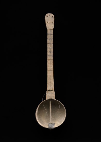 Gourd head banjo, ca. 1859. Creator: Unknown.