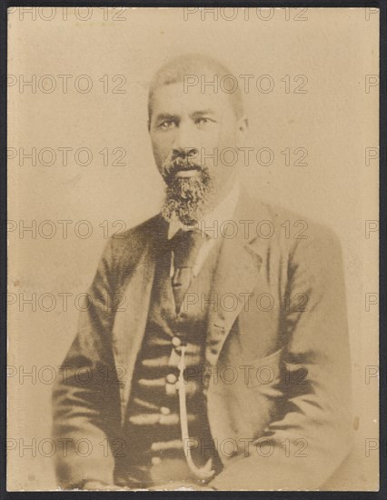 Albumen print of Rev. Nelson W. Jordan, 1890s. Creator: Unknown.