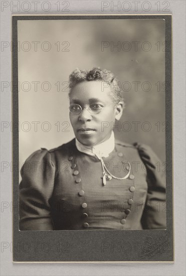 Cabinet card of Susan Bell, February-March 5, 1894. Creator: C. M. Bell Studio.