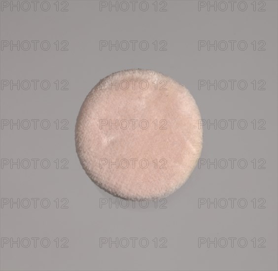 Cosmetic powder puff from Mae's Millinery Shop, 1941-1994. Creator: Prince Matchabelli Inc.