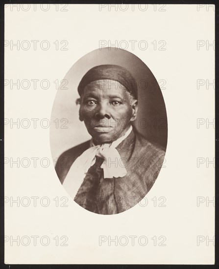 Albumen print of Harriet Tubman, ca. 1908; printed ca. 1920. Creator: Tarby Studio.