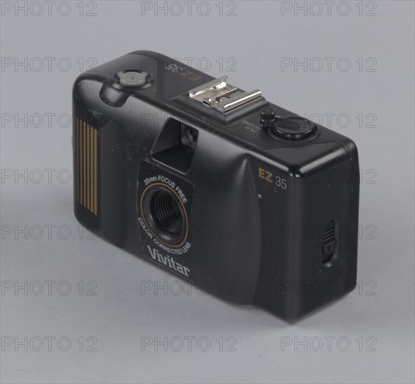 35mm camera from the studio of H.C. Anderson, 1990s. Creator: Vivitar.