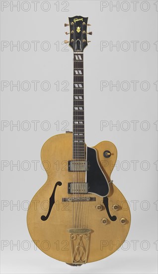 Electric guitar belonging to Chuck Berry, nicknamed "Maybellene", 1959. Creator: Unknown.