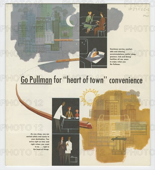 Go Pullman, ca. 1950s. Creator: Unknown.