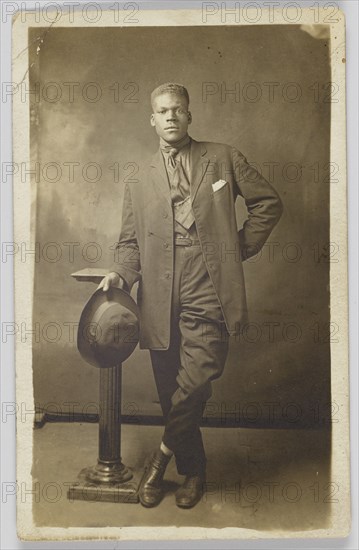 Photographic postcard of Mr. Robinson, 1918-1930. Creator: Unknown.