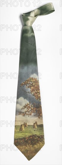 Necktie worn by Ira Tucker Sr., ca. 1950. Creator: Metcalf Neckwear Company.