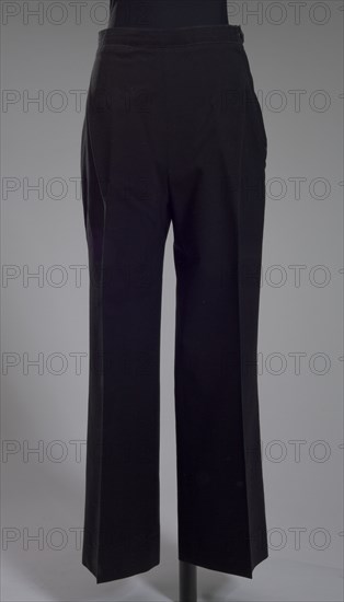 US Navy dress uniform pants worn by Admiral Michelle Howard, 1999. Creator: Weintraub Brothers Company, Inc..