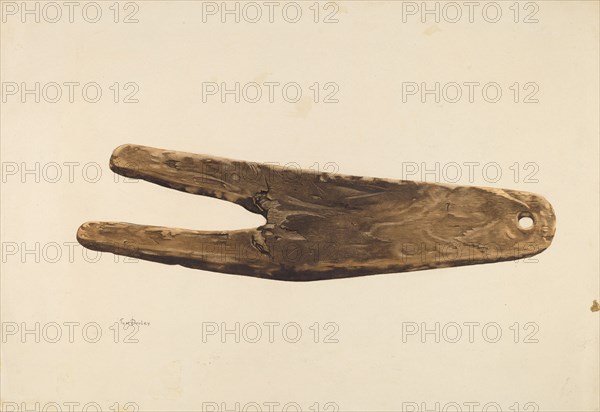 Bootjack, c. 1939. Creator: Thomas Dooley.