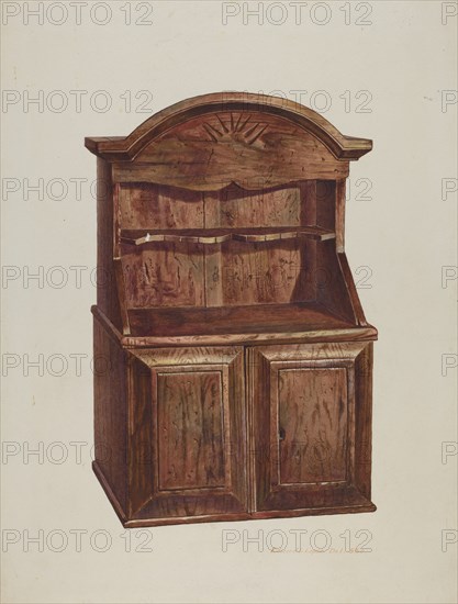 Childs's Dresser, 1935/1942. Creator: Edward L Loper.